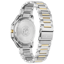 Load image into Gallery viewer, Silver and gold watch with Citizen logo on a white background