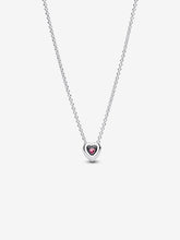 Load image into Gallery viewer, Pandora Pink Elevated Heart Necklace
