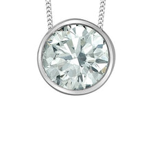 Load image into Gallery viewer, Bezel Set Sliding Solitaire Necklace Fifth Avenue Jewellers