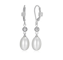 Load image into Gallery viewer, Genesis Shell Pearl Drop Earrings