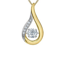 Load image into Gallery viewer, Glistening Drop Pendant Necklace Fifth Avenue Jewellers
