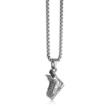 Hockey Skate Necklace  in Stainless Steel Fifth Avenue Jewellers