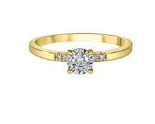 Load image into Gallery viewer, Illuminaire Accented Solitaire Ring Fifth Avenue Jewellers Kamloops BC