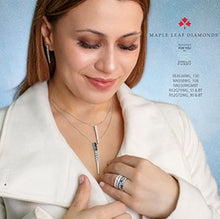 Load image into Gallery viewer, Woman wearing jewelry with a blue background