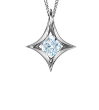 Load image into Gallery viewer, North Star Diamond Pendant Necklace Fifth Avenue Jewellers
