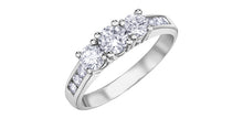 Load image into Gallery viewer, Past Present and Future Diamond Ring Fifth Avenue Jewellers