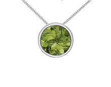 Load image into Gallery viewer, Peridot Slider Necklace Fifth Avenue Jewellers
