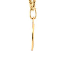 Load image into Gallery viewer, Medium Oval St Christopher Medal In Yellow Gold