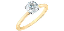 Load image into Gallery viewer, Double Claw Diamond Solitaire Ring
