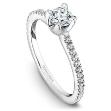 Load image into Gallery viewer, Diamond ring on a white background