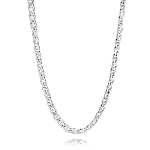 Stainless Steel Mariner Link Chain Fifth Avenue Jewellers