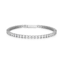 Load image into Gallery viewer, Stardust CZ Tennis Bracelet Sterling Silver Fifth Avenue Jewellers