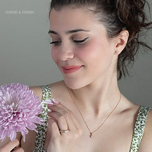Load image into Gallery viewer, Diamond Flower Pendant Necklace