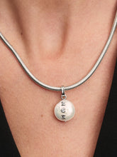 Load image into Gallery viewer, Pandora Treated Freshwater Cultured Baroque Pearl Mom Dangle Charm