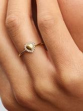 Load image into Gallery viewer, Pandora Engravable Heart Halo Ring