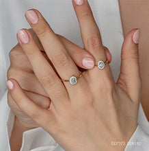 Load image into Gallery viewer, Close-up of a hand wearing two rings on a white background