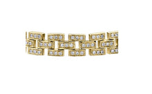 Load image into Gallery viewer, Three Link Diamond Bracelet Detail Fifth Avenue Jewellers