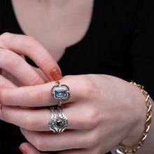 Load image into Gallery viewer, Keith Jack Octagonal Celestial Ring