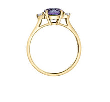 Load image into Gallery viewer, Amethyst And Canadian Diamond Ring - Fifth Avenue Jewellers
