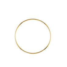 Load image into Gallery viewer, Bella Yellow Gold Keeper Hoop Earrings - Fifth Avenue Jewellers