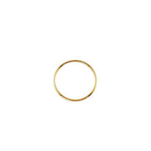 Load image into Gallery viewer, Bella Yellow Gold Keeper Hoop Earrings - Fifth Avenue Jewellers