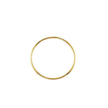 Load image into Gallery viewer, Bella Yellow Gold Keeper Hoop Earrings - Fifth Avenue Jewellers