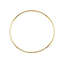 Load image into Gallery viewer, Bella Yellow Gold Keeper Hoop Earrings - Fifth Avenue Jewellers