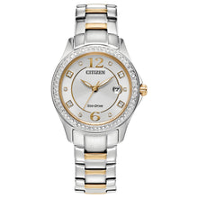 Load image into Gallery viewer, Citizen Eco Drive Crystal Watch FE1146-71A - Fifth Avenue Jewellers