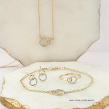Load image into Gallery viewer, Entwined Circle Earrings - Fifth Avenue Jewellers