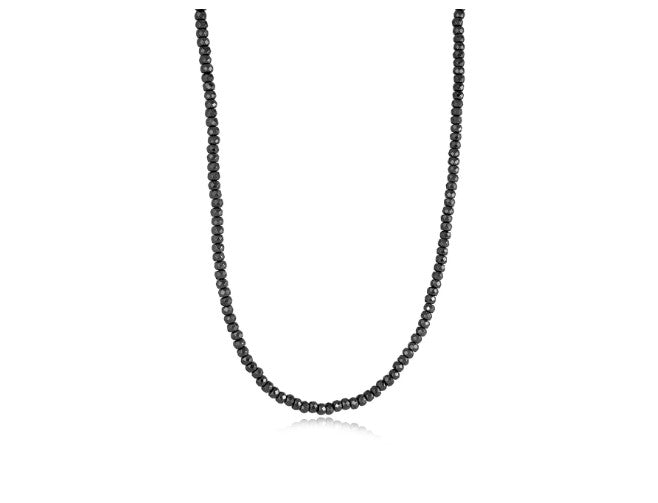 Faceted Hematite Necklace - Fifth Avenue Jewellers