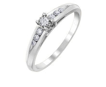 Load image into Gallery viewer, Gold & Diamond Promise Ring - Fifth Avenue Jewellers