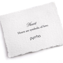 Load image into Gallery viewer, Pyrrha Heart Symbol Stud Earrings