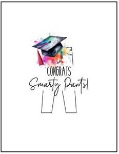 Joyfully Created "Congrats Smarty Pants!" Graduation Card - Fifth Avenue Jewellers