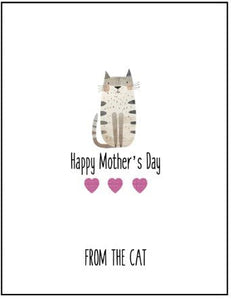 Joyfully Created "From The Cat" Mother's Day Card - Fifth Avenue Jewellers