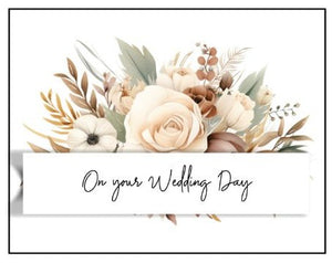 Joyfully Created "On Your Wedding Day" Card - Fifth Avenue Jewellers