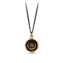 Load image into Gallery viewer, Pyrrha Lotus Flower Talisman Necklace