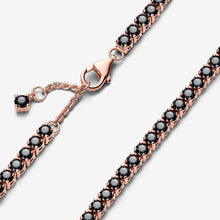 Load image into Gallery viewer, Pandora Black Sparkling Tennis Bracelet - Fifth Avenue Jewellers