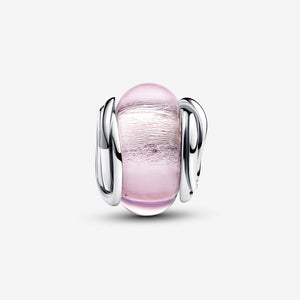 Pandora Encircled Pink Murano Glass Charm - Fifth Avenue Jewellers