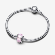 Load image into Gallery viewer, Pandora Encircled Pink Murano Glass Charm - Fifth Avenue Jewellers