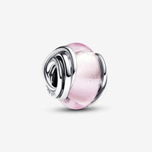 Load image into Gallery viewer, Pandora Encircled Pink Murano Glass Charm - Fifth Avenue Jewellers
