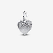 Load image into Gallery viewer, Pandora Engravable Love Heart Dangle Charm - Fifth Avenue Jewellers