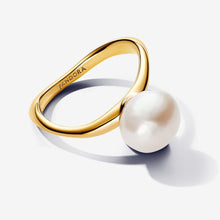 Load image into Gallery viewer, Pandora Essence Baroque Treated Freshwater Cultured Pearl Ring - Fifth Avenue Jewellers