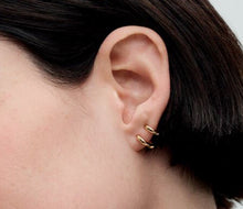 Load image into Gallery viewer, Pandora Essence Double Huggie Hoop Earrings - Fifth Avenue Jewellers