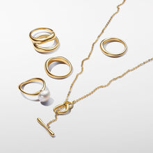 Load image into Gallery viewer, Pandora Essence Organically Shaped Circles T-bar Necklace - Fifth Avenue Jewellers