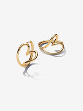 Load image into Gallery viewer, Pandora Essence Organically Shaped Heart Hoop Earrings - Fifth Avenue Jewellers
