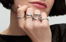 Load image into Gallery viewer, Pandora Essence Organically Shaped Stacking Rings - Fifth Avenue Jewellers
