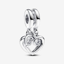 Load image into Gallery viewer, Pandora Forever &amp; Always Splittable Dangle Charm - Fifth Avenue Jewellers
