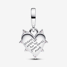 Load image into Gallery viewer, Pandora Friendship Opalescent Double Dangle Charm - Fifth Avenue Jewellers