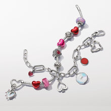 Load image into Gallery viewer, Pandora Friendship Opalescent Double Dangle Charm - Fifth Avenue Jewellers