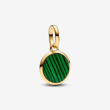 Load image into Gallery viewer, Pandora Green Engravable Mini Medallion Charm - Fifth Avenue Jewellers